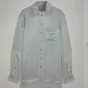 Silk- satin light gray